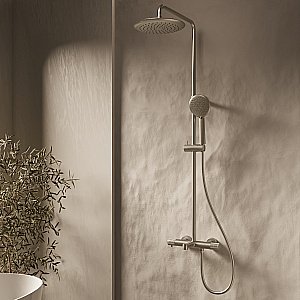 Душевая система Vincea Desire VSFS-1D1TBN брашированный никель купить в интернет-магазине сантехники Sanbest