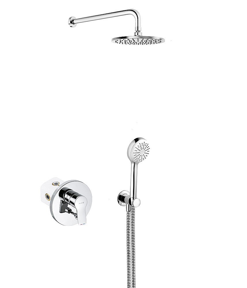 Душевая система Kludi Pure&Easy 376400565 хром купить в интернет-магазине сантехники Sanbest