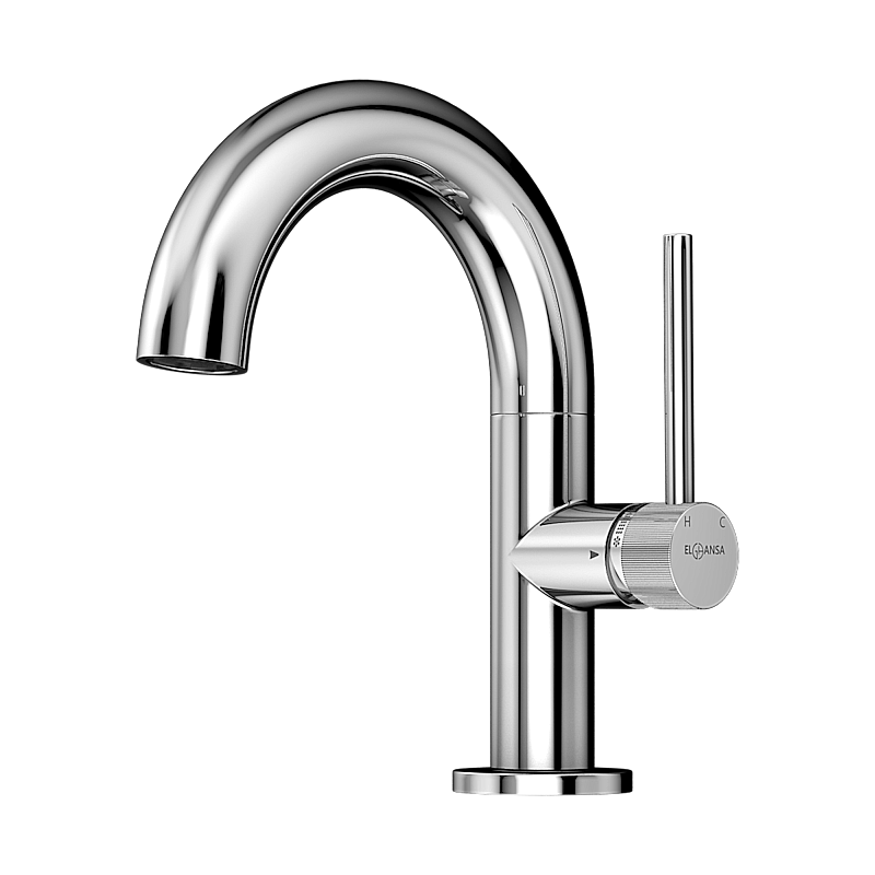 Смеситель для раковины Elghansa RADIANT XQ 1637181 хром купить в интернет-магазине сантехники Sanbest