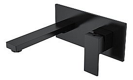 Cмеситель для раковины Boheme QUBIC Matt Black 475-B черный матовый купить в интернет-магазине сантехники Sanbest