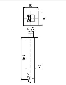 Излив Rav-Slezak Loira TLR001Z золото купить в интернет-магазине сантехники Sanbest