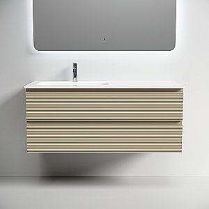 Тумба с раковиной Sancos Folk FL120LCP/FL120RCP Капучино для ванной в интернет-магазине Sanbest