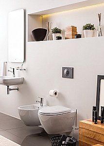 Унитаз подвесной CREAVIT FREE FE320-11CB00E белый купить в интернет-магазине Sanbest