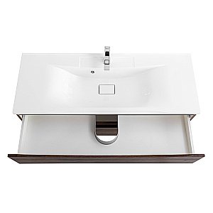 Тумба с раковиной Belbagno MARINO 120 подвесная Rovere Moro для ванной в интернет-магазине Sanbest