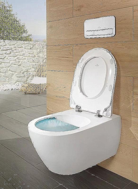 Унитаз подвесной Villeroy&Boch Subway 2.0 5614R0R1 альпийский белый, безободковый купить в интернет-магазине Sanbest
