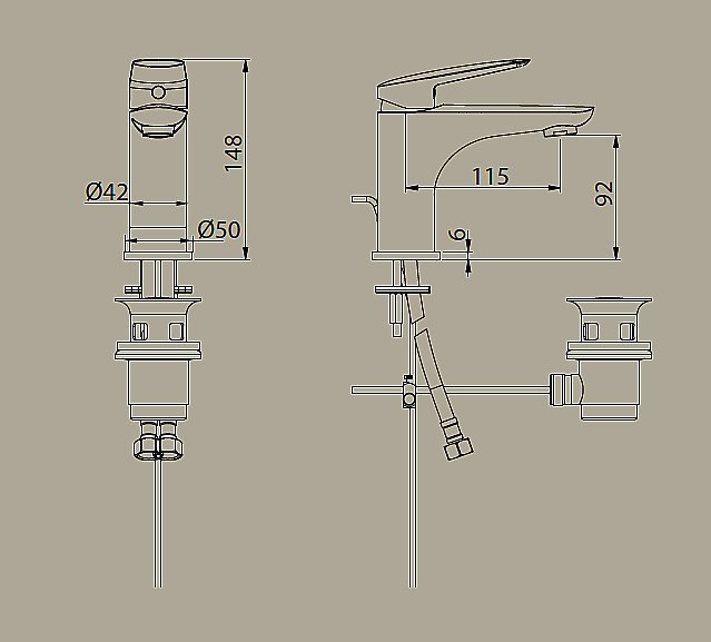 Смеситель для раковины Migliore Laguna 26077 купить в интернет-магазине сантехники Sanbest