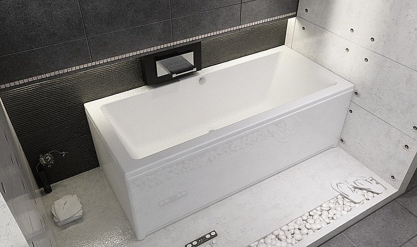 Акриловая ванна Riho Lugo 180x80 B133001005 белая купить в интернет-магазине Sanbest