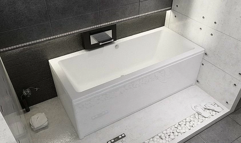 Акриловая ванна Riho Lugo 180x80 B133001005 белая купить в интернет-магазине Sanbest