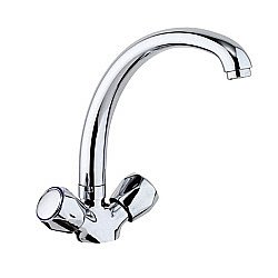 Смеситель для кухни PAINI AF182 хром купить в интернет-магазине сантехники Sanbest