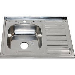 Мойка кухонная с сифоном Melana 007/2 L (*10) чаша слева купить в интернет-магазине сантехники Sanbest