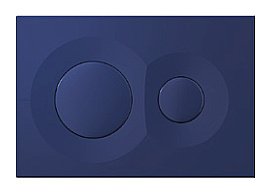 Кнопка для инсталляции ISVEA Dome 54DM0113I синяя матовая купить в интернет-магазине сантехники Sanbest