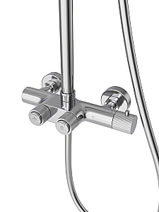 Душевая система Cezares RAIN1 CD-T-01 хром купить в интернет-магазине сантехники Sanbest