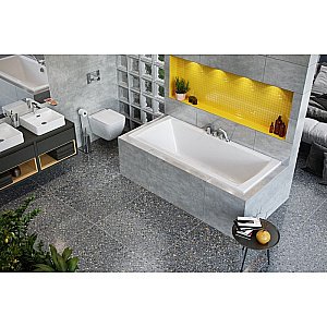 Ванна акриловая EXCELLENT Aquaria Lux Slim WAEX.AQU18WHS 180x80 купить в интернет-магазине Sanbest