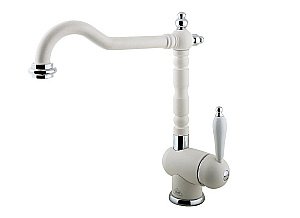 Смеситель для кухни Timo Morea 2406F серый матовый купить в интернет-магазине сантехники Sanbest