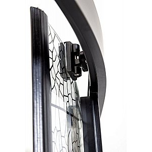 Душевой уголок DTO HB 80 98885 с рисунком/профиль черный купить в интернет-магазине Sanbest