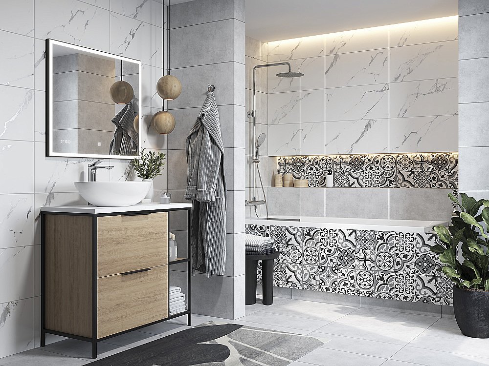 Раковина накладная Cersanit MODUO 57 63571 белая купить в интернет-магазине Sanbest