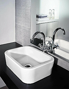Раковина beWash Ontario 49 35481001 белая глянцевая купить в интернет-магазине Sanbest