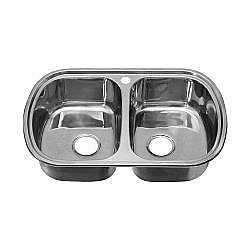 Мойка кухонная с сифоном Melana 229 ti (*7) купить в интернет-магазине сантехники Sanbest