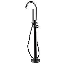 Смеситель для ванны Abber Wasser Kreis AF8115NGN никель купить в интернет-магазине сантехники Sanbest