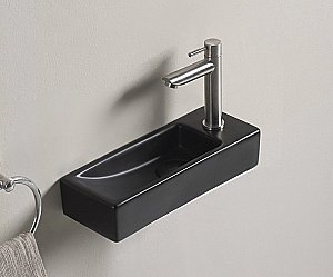 Раковина подвесная Gid Suspendido 38 Bm9271 62202L черная матовая купить в интернет-магазине Sanbest