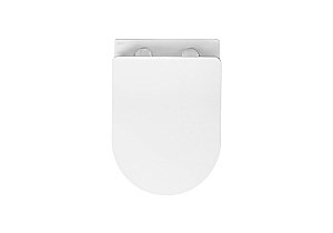 Унитаз с инсталляцией Aquatek Вега Set AQUATEK ВЕГА-010 4в1 с кнопкой хром глянцевый, с крышкой микролифт, безободковый купить в интернет-магазине Sanbest