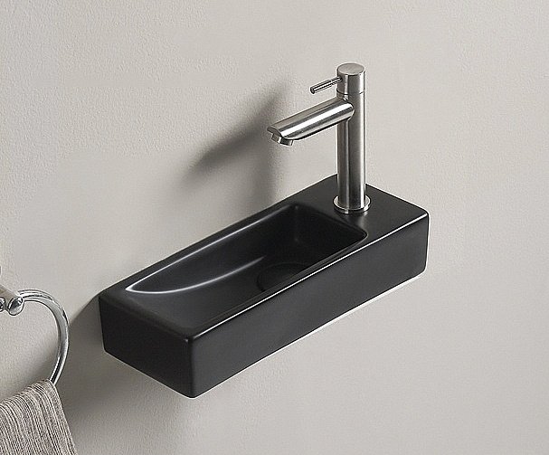 Раковина подвесная Gid Suspendido 38 Bm9271 62202L черная матовая купить в интернет-магазине Sanbest