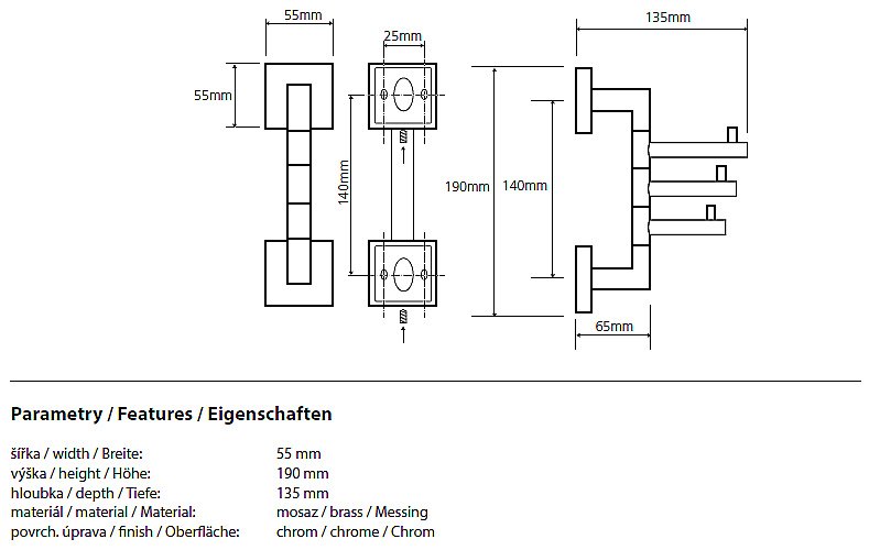 Крючок Bemeta Beta 132206072 купить в интернет-магазине сантехники Sanbest