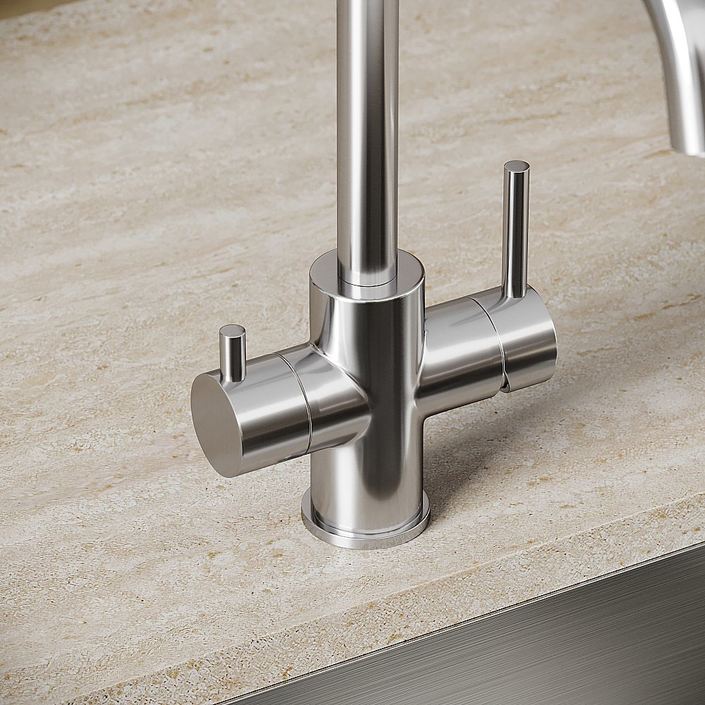 Смеситель для кухни Sancos Vela SC4013BN брашированный никель купить в интернет-магазине сантехники Sanbest