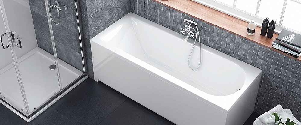 Ванна Excellent ACTIMA Aurum Slim 180x80 купить в интернет-магазине Sanbest