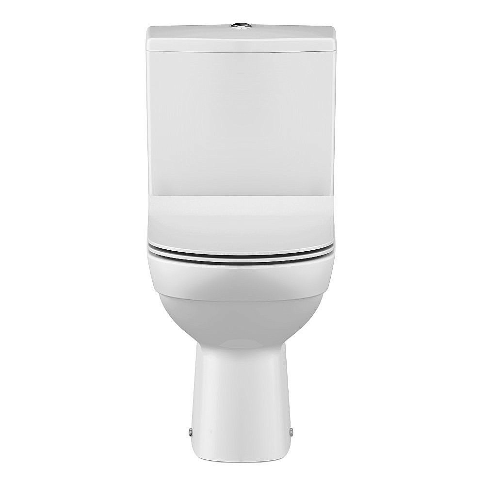 Унитаз Cersanit CITY Clean On 011 3/5 DPL EO slim с крышкой микролифт, с бачком, безободковый купить в интернет-магазине Sanbest