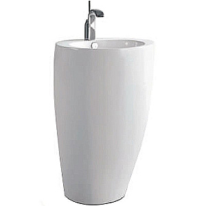 Раковина beWash Lusso 55 BK5552FB041 белая глянцевая купить в интернет-магазине Sanbest