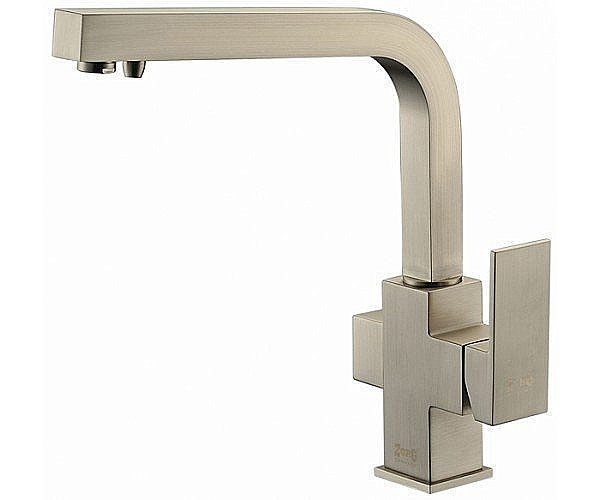 Смеситель для кухни Zorg Sanitary ZR 311 YF Сатин купить в интернет-магазине сантехники Sanbest