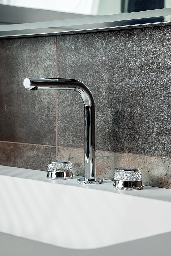 Смеситель для раковины Boheme AURA 152-CR-A хром купить в интернет-магазине сантехники Sanbest