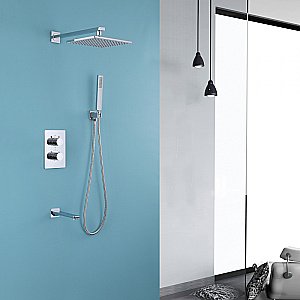 Душевая система ABBER Weiss Insel AF8050 хром купить в интернет-магазине сантехники Sanbest