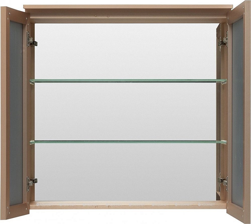 Зеркальный шкаф De Aqua Алюминиум 261766 80 медь купить в интернет-магазине сантехники Sanbest