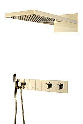 Душевая система Boheme ZODIAC 133-G золото купить в интернет-магазине сантехники Sanbest