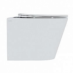 Унитаз подвесной IDDIS Calipso CALRDSEi25 безободковый, с крышкой микролифт купить в интернет-магазине Sanbest