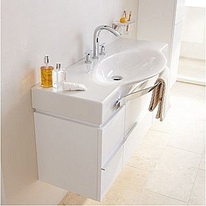 Раковина Laufen Palace 8.1270.2.000.104.1 белая купить в интернет-магазине Sanbest