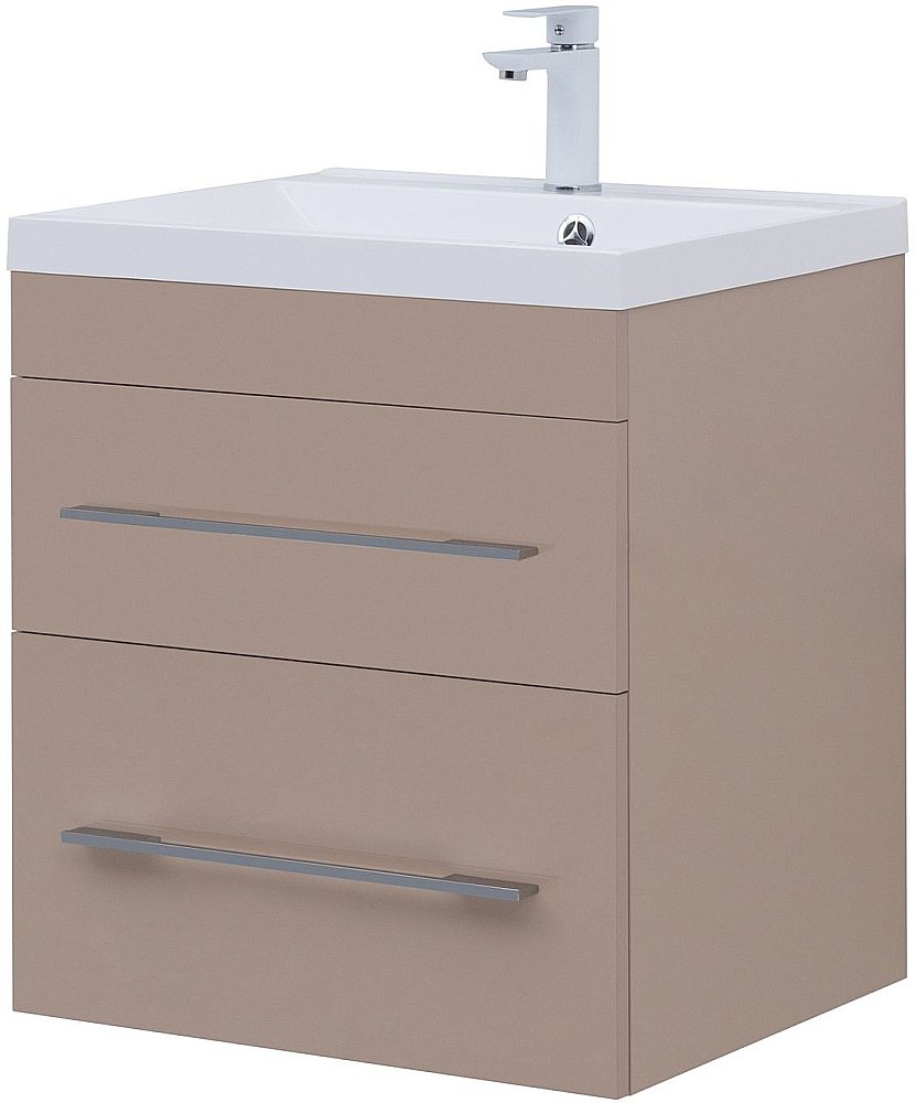 Тумба с раковиной Aquanet Верона 304536 60 капучино для ванной в интернет-магазине Sanbest