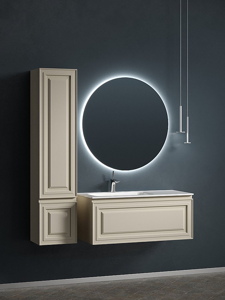 Тумба с раковиной Sancos Very VR100LCE + CN7014 100 для ванной в интернет-магазине Sanbest