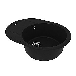 Кухонная мойка Lemark Lacha 620 9910049 антрацит купить в интернет-магазине сантехники Sanbest