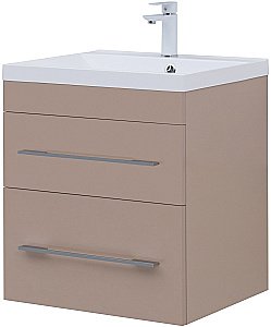 Тумба с раковиной Aquanet Верона 304536 60 капучино для ванной в интернет-магазине Sanbest