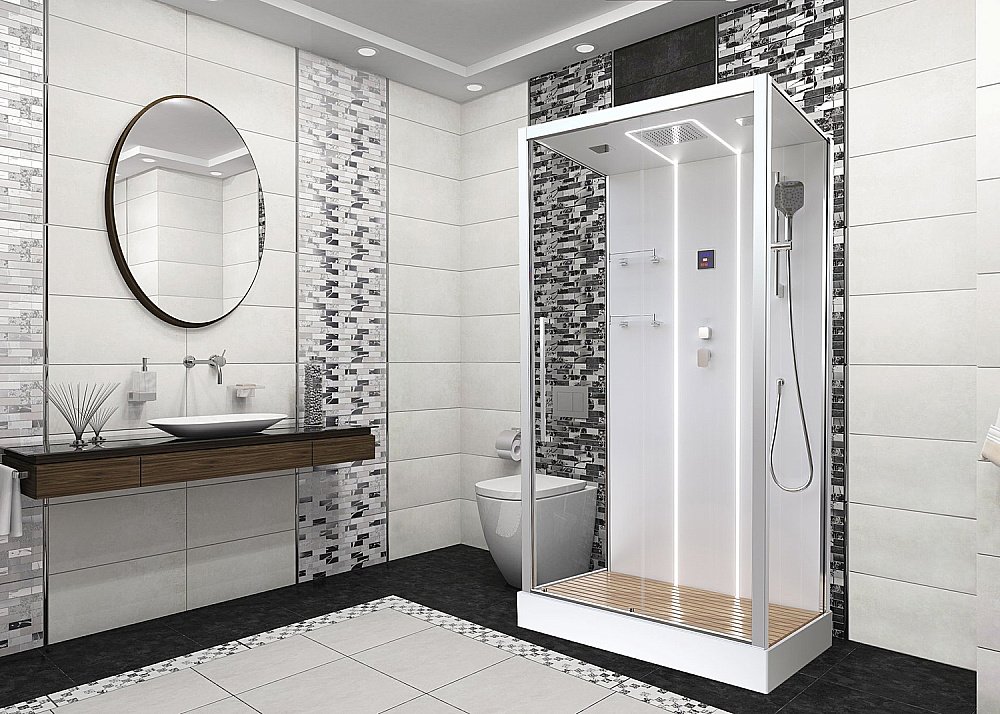 Душевая кабина Acquazzone Melissa 110х80 купить в интернет-магазине Sanbest