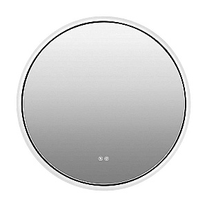 Зеркало Azario Ольга АZ-LED013425 черный матовый в ванную от интернет-магазине сантехники Sanbest