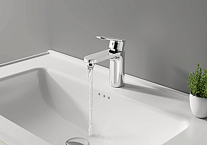 Набор смесителей Aquatek НИКА Set 3 в 1 (AQ1810CR+AQ1840CR+AQ2017CR) хром купить в интернет-магазине сантехники Sanbest