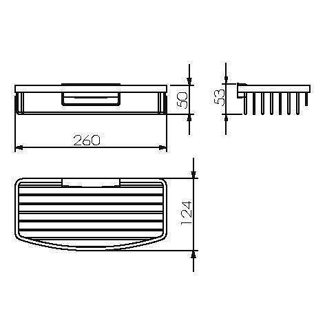 Мыльница Langberger Accessories 72260 купить в интернет-магазине сантехники Sanbest