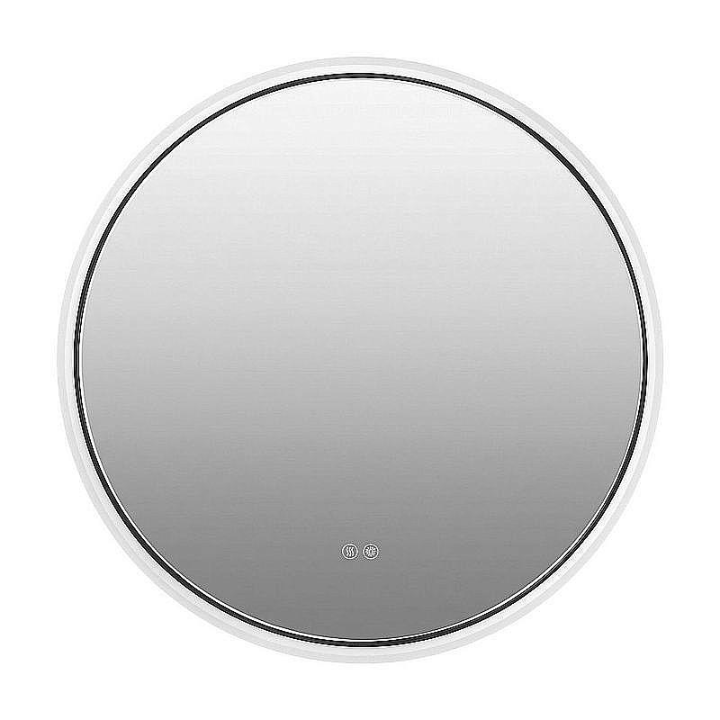 Зеркало Azario Ольга АZ-LED013425 черный матовый в ванную от интернет-магазине сантехники Sanbest