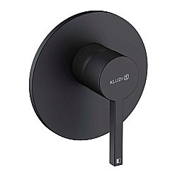 Смеситель для душа Kludi Nova Fonte Puristic 207553915 черный матовый купить в интернет-магазине сантехники Sanbest