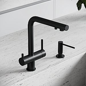 Смеситель для кухни Sancos Foster SC4014MB черный матовый купить в интернет-магазине сантехники Sanbest