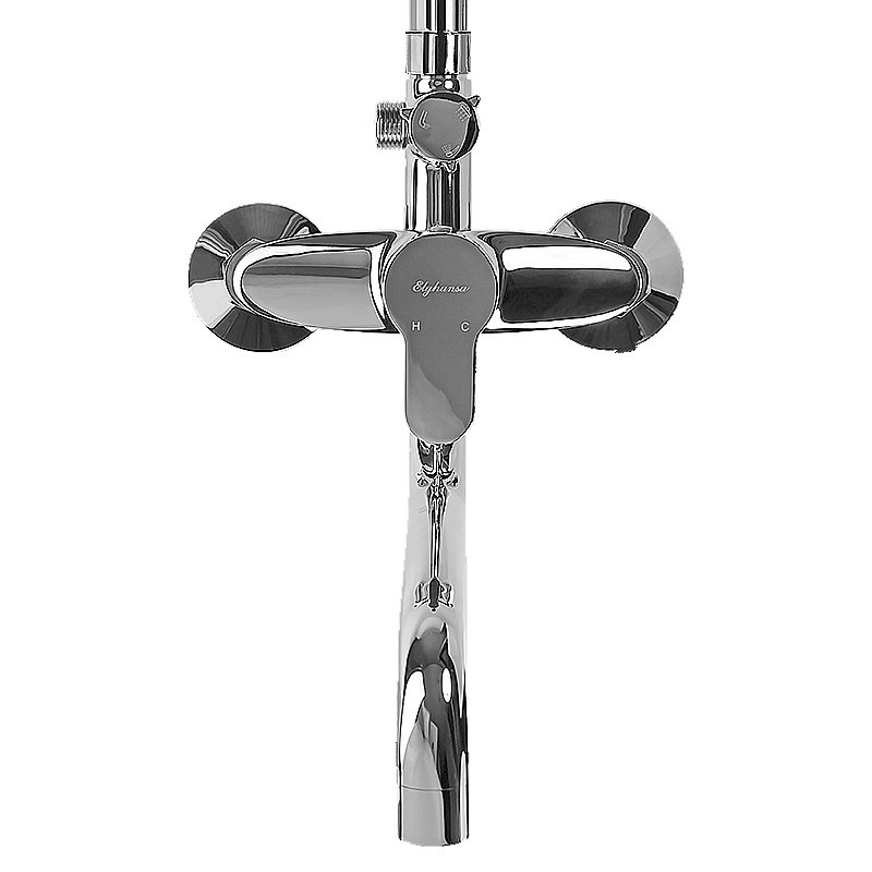 Душевая система Elghansa 2308883-2L (Set-34) хром купить в интернет-магазине сантехники Sanbest